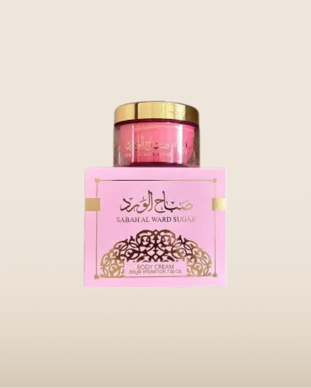 Sabah Al Ward Sugar Body Cream